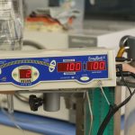 The Easybeat II monitor records respiration rate, heart rate, oxygen saturation and temperature, allowing us to accurately monitor your pets progress under anaesthesia. This means that if problems do arise, we know about it immediately it happens and can take action to avoid potential problems