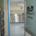 Entrance to Grooming wing