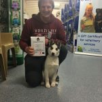 Graduation from puppy school